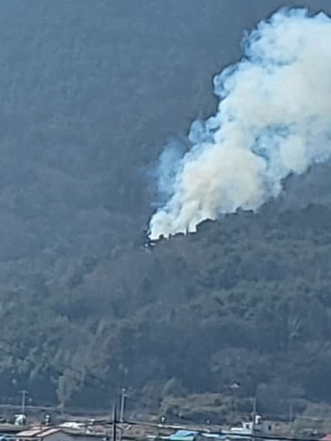 경남 거창·고성군 산불…진화 완료