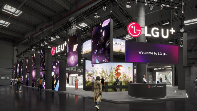 MWC26 LG유플러스 전시관 조감도. LG유플러스 제공