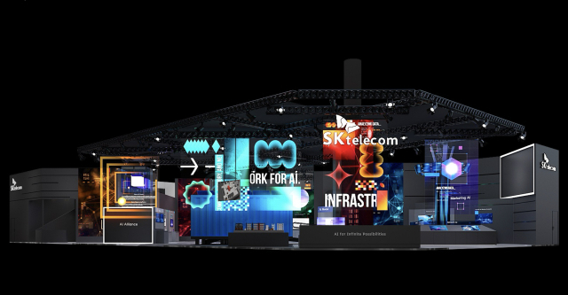 SK텔레콤 MWC26 전시관 이미지. SK텔레콤 제공