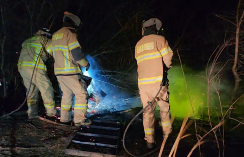 [속보] 강원 고성 산불 1시간 50여분 만에 주불 진화 완료