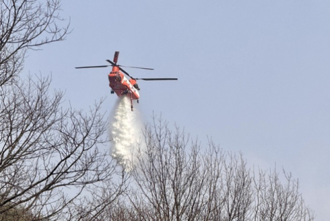 산림청, 함양 산불 2단계 발령…산불 영향구역 100ha 넘어