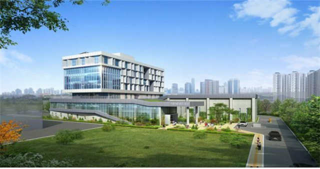 부산시 영도구 동삼동에 오는 7월 문을 여는 해양과학기술 산학연 협력센터 조감도 모습. 부산시 제공