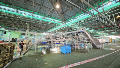 [단독] 부산공동어시장, 선별기 이어 자동 포장기 가동