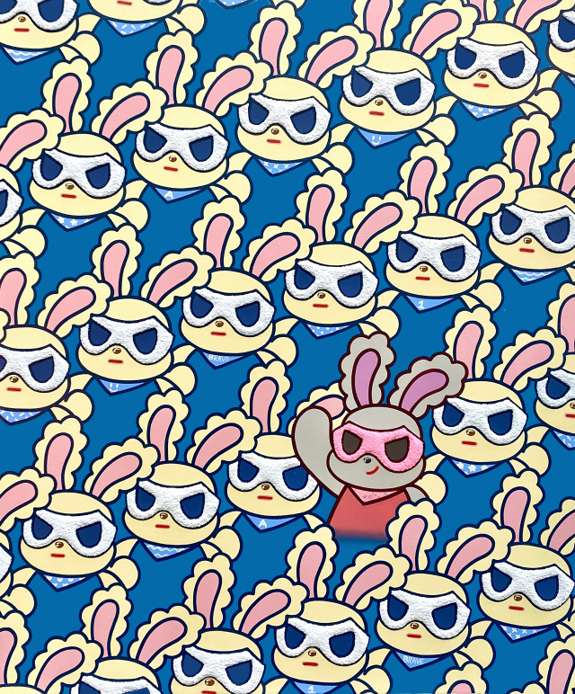 박세연, Im here-19, 2025. 성원아트갤러리 제공