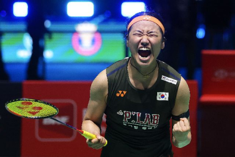 배드민턴 여제 안세영, 전영오픈 2연패 성큼