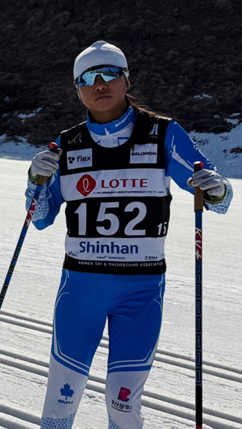 ‘겨울 스포츠 불모지’ 부산에서 스키 4관왕된 오신비