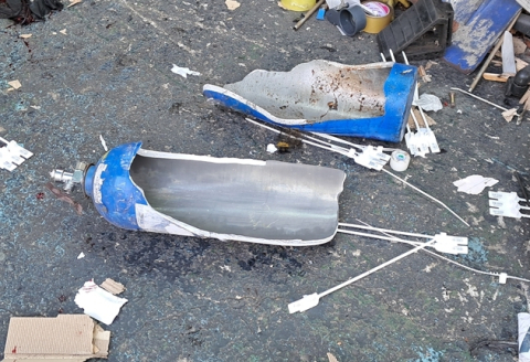 울산 택배회사서 이산화탄소 용기 파열…1명 중상