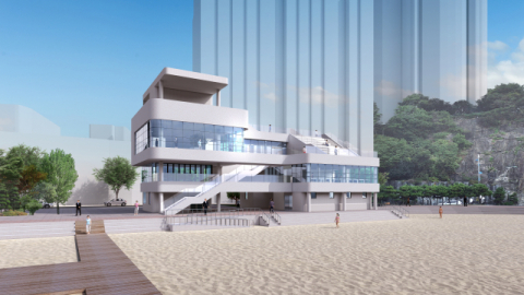 송도에도 종합관광안내소, 해수욕장 개장 전 들어선다