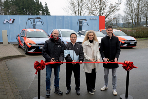 현대차, 독일 뉘르부르크링 내 고성능 ‘N’ 급속 충전소 열어