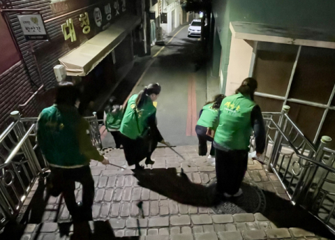 중구 대청동 새마을문고, 봄맞이 쓰담걷기 실시