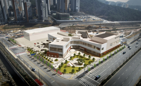 양산 사송신도시 입주민들의 공공시설물인 ‘복합커뮤니티’ 연내 개관한다