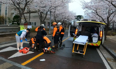 울산 아파트단지 횡단보도서 초등생 SUV에 치여 숨져