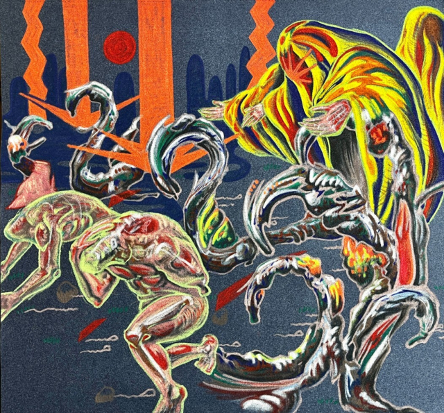 배규무, 열망은 사람을 덮친다, 2026. 스페이스 토핑 제공