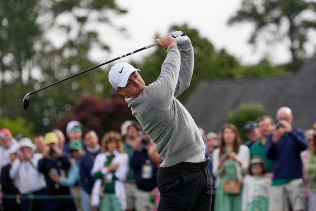 지난해 마스터스 우승자 로리 맥길로이. AP 연합뉴스