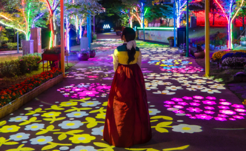 “김해의 밤은 낮보다 아름답다” 가야테마파크, 야간 개장