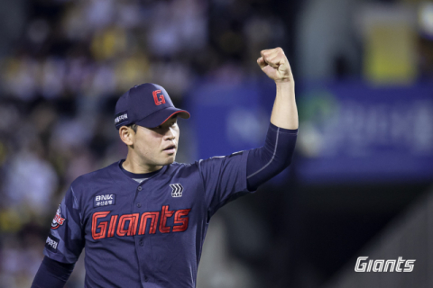 2경기 연속 '에이스 모드' 김진욱…“내가 바로 사직 스쿠발”