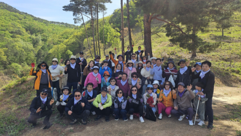 [포토뉴스]메타홈, 산림보호 체험