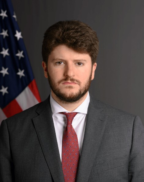 개빈 왁스 미국 국무부 공공외교차관 비서실장. 미 국무부 홈페이지]