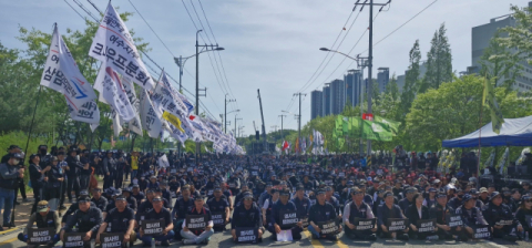 화물연대 주말 대규모 집회…BGF 교섭은 오리무중