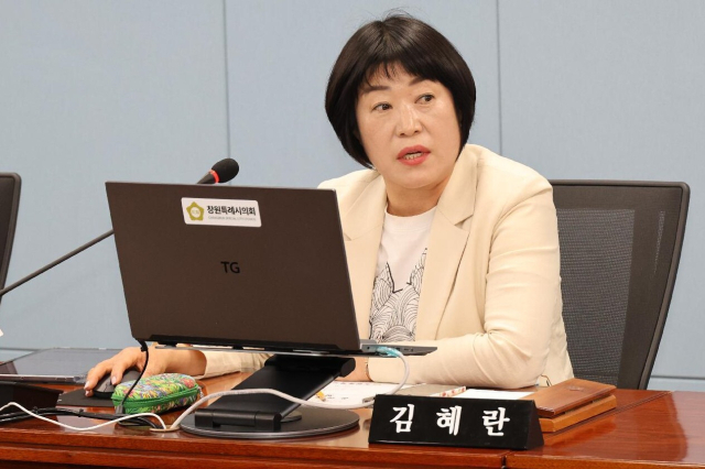 김혜란 창원시의원. 창원시의회 제공