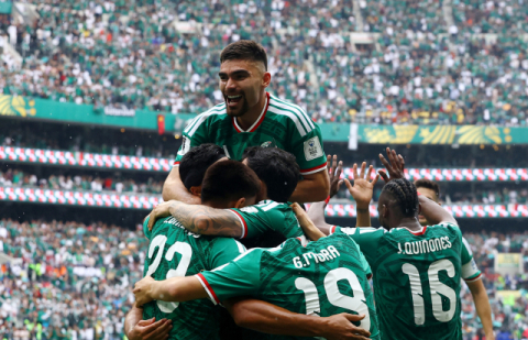 '2차전 상대' 멕시코, 남아공 2-0 제압…수비 핵심 몬테스 퇴장 '홍명보호 호재'