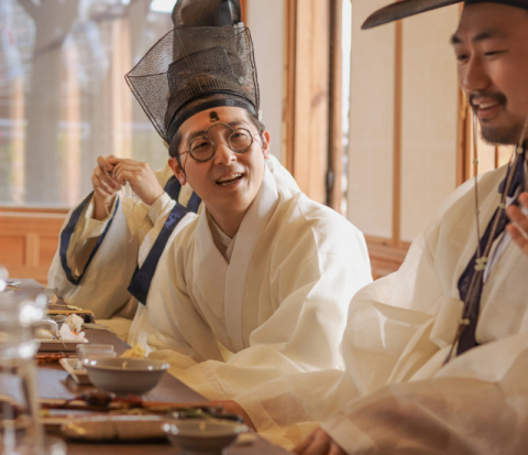 북촌한옥의 날에 한량들이 모였다. 본인 제공