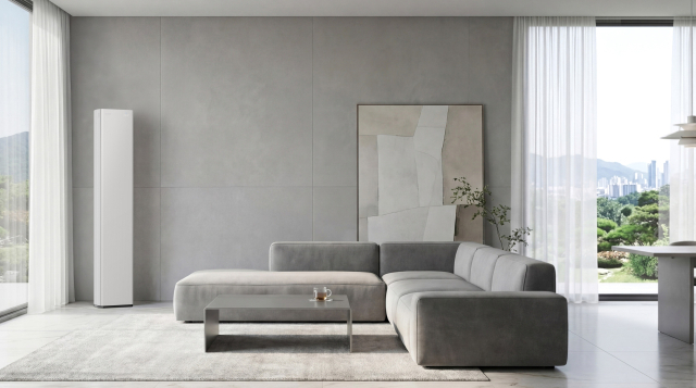 ‘에너지대상’을 수상한 삼성전자 ‘비스포크 AI 무풍콤보 갤러리 프로’ 에어컨 라이프스타일 이미지.삼성전자 제공