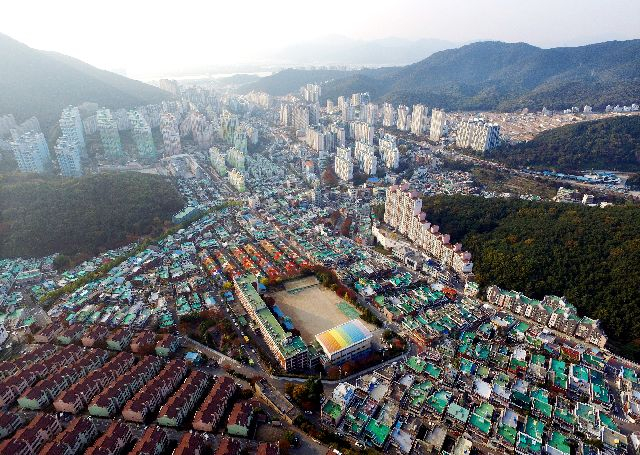 부산 북구 만덕동 일대 전경. 정종회 기자 jjh@