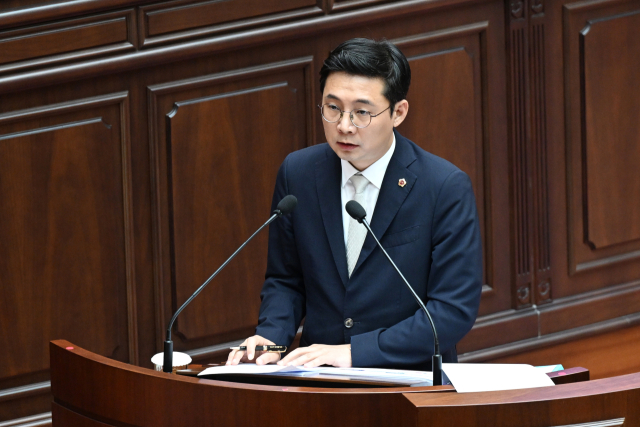 부산시의회 송우현(동래2) 행정문화위원장. 부산시의회 제공