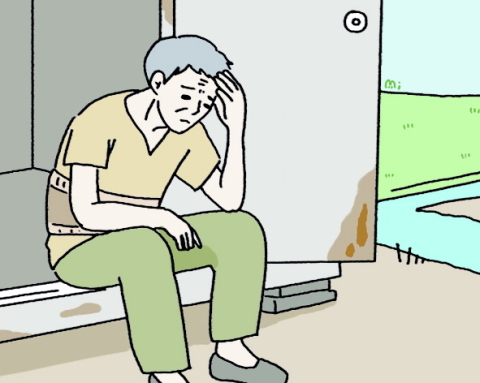 [사랑의 징검다리] 폭염 속 컨테이너 생활 민수 씨