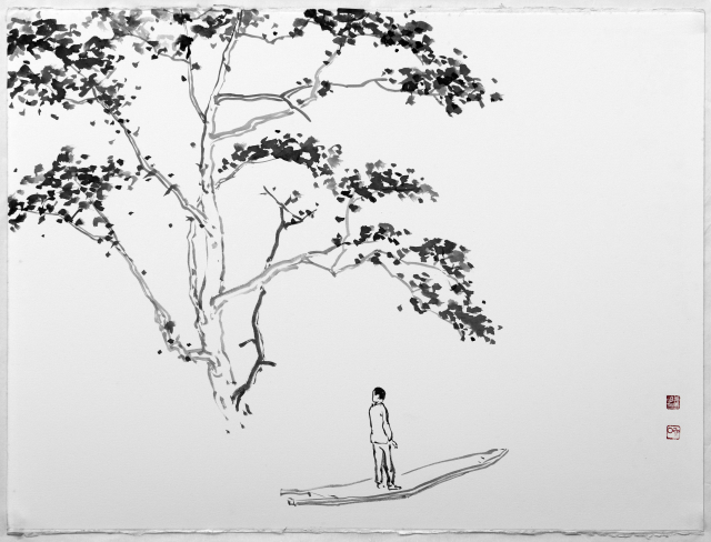 강선학의 '산수' 작품. 리빈갤러리 제공