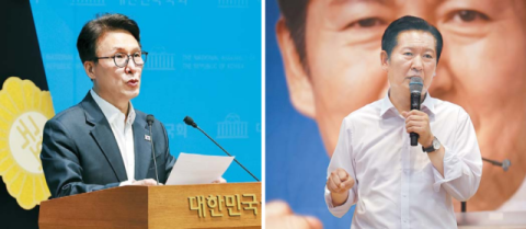 김민석 “오빠 발언 후 부산 못 가”… 정청래 “신천지 의혹, 해당 행위”