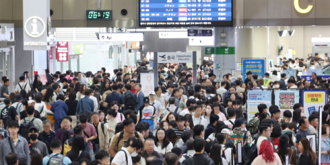 김해공항 국제선 승객, 하계 첫 ‘월 100만’ 돌파