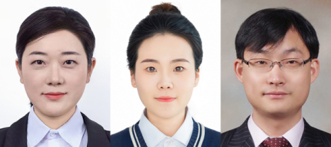 연구진 사진. 왼쪽부터 리위안(Yuan Li), 장신위안(Xinyuan Zhang), 허균 교수.