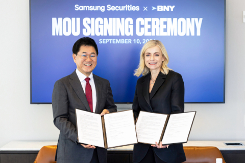 삼성증권, 240년 전통 BNY와 글로벌 동맹