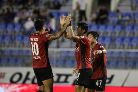 부산아이파크, 김해 꺾고 9경기 만에 승전고