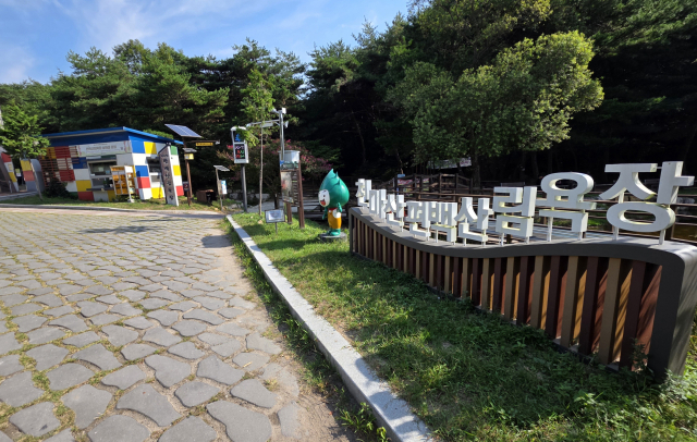 울산 북구 천마산 편백산림욕장. 전체 부지 중 일부에 사유지가 섞여 있어 북구는 해당 부지 매입을 포함한 공원 조성 계획을 수립했다.