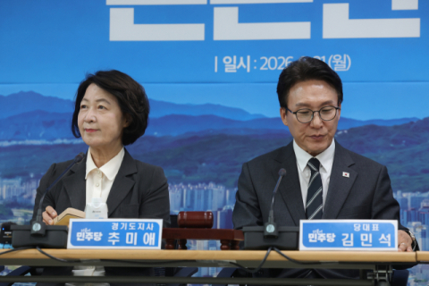 경기도 예산 두고 티격태격… 김민석-추미애 신경전 지속