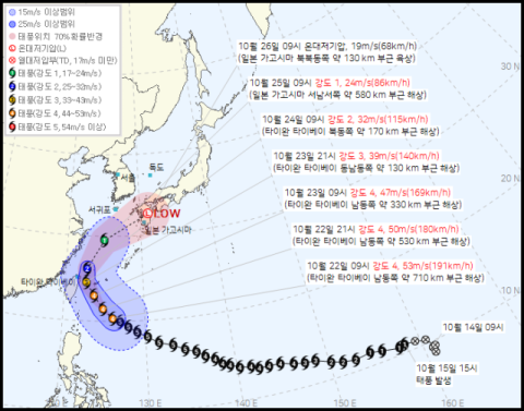 역대 가장 늦은 태풍?…제30호 '참피' 한반도 상륙은 안하지만 주말 '영향권'